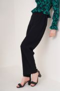 6543 Örme Pantolon - Siyah resmi